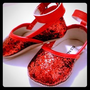 🍒2/$10 Glitter Ballet Flats